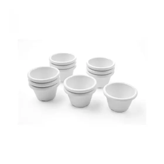Cumpără online Ramekin, ivoriu, 45 ml 60x60x(H)35 mm - set 12 buc