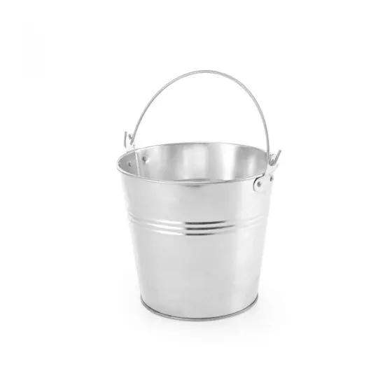 Cos servire rustic, tip galeata, Hendi, otel galvanizat, 70x(H)65 Retur gratuit