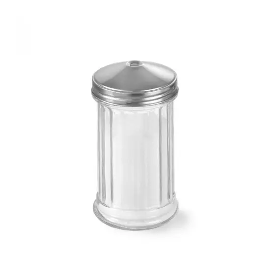 Mai ieftin Set 6 dispensere/dozatoare pentru zahar, sticla/inox, Hendi, 75x147 mm