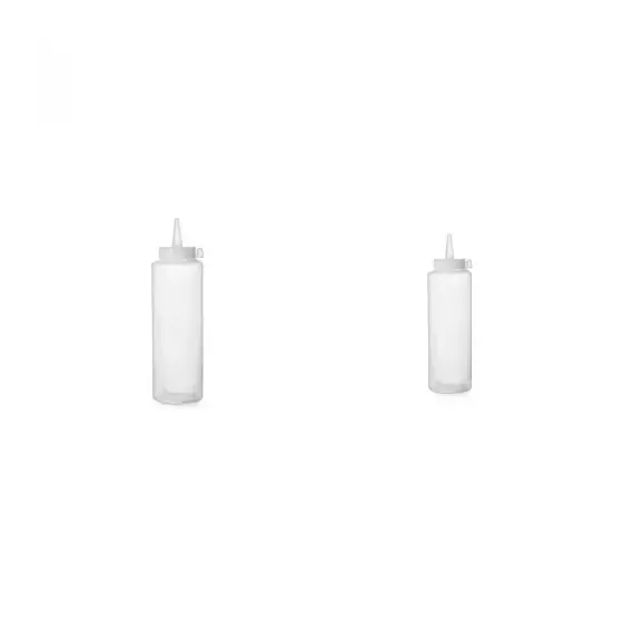 Sticlă dispenser 700ml + Sticlă dispenser 350ml transparente Ofertă