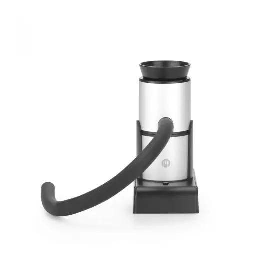 Lichidare de stoc Infuzor de fum Hendi, camera detasabila, filtru integrat, furtun flexibil de cauciuc (30 cm), Aluminiu, 90x54x122 mm