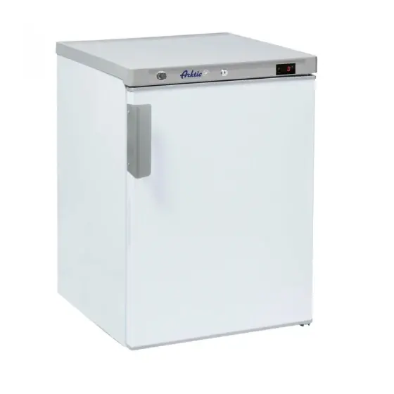 Cumpărături sigure Frigider profesional Hendi Budget Line cu 1 usa 200, L598x623x(H)838 mm, otel inoxidabil, 111 W, 230