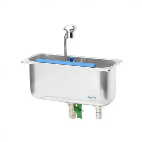 Cel mai vândut Sistem de spalare HENDI pentru accesorii preparare inghetata, Stöckel, 270x110x(H)115 mm