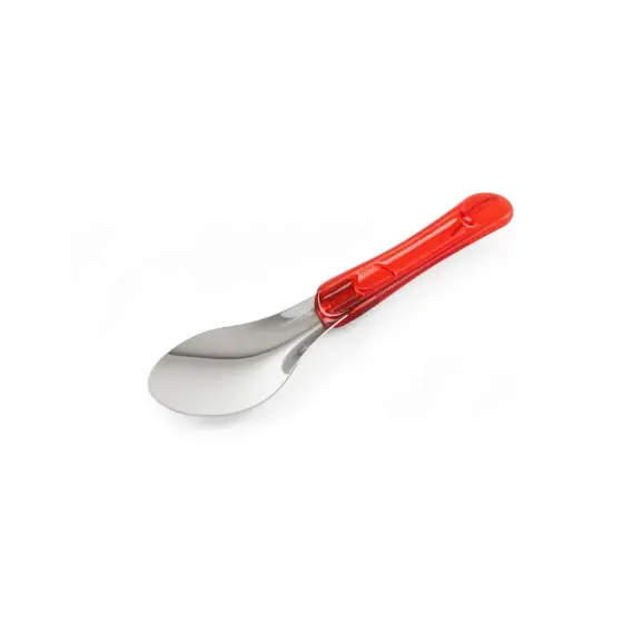 Lingura servire inghetata, 26 cm, inox, maner Tritan rosu, Hendi Reducere de preț