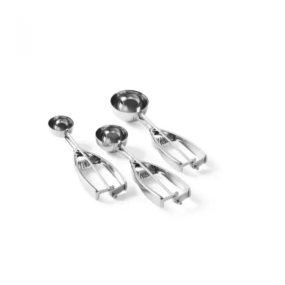 Lingura dozatoare inghetata 1/12 lt, diametru cupa 6,6 cm, inox, Hendi Kitchen Line, potrivita si pt uz profesional Reducere