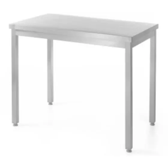 Nu rata Masa de lucru Heavy Duty, 600 mm adancime, HENDI, Kitchen Line, 1400x600x(H)850mm
