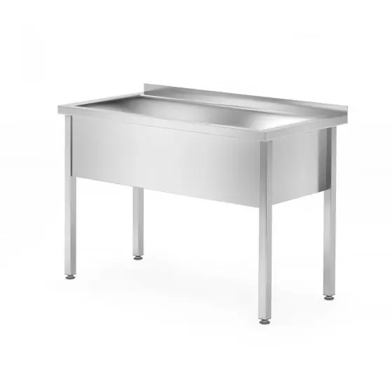 Preț promoțional Masa cu un singur bazin - sudata, adancime: 700 mm, bazin: 300 mm., HENDI, Profi Line, 1000x700x(H)850mm