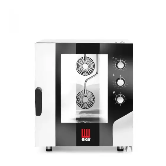 Cuptor cu abur cu convectie Millennial Smart Gastro, 7 × GN 1/1, Tecnoeka, 400V/15400W, 730x855x(H)850mm Popular