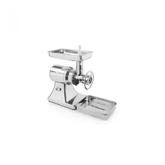 Expediere rapidă Masina tocat carne Profi Line 1/2, 1100W, inox AISI 304, 150 kg / h, 140 rpm, 460x240x(H)510mm, 400v, motor asincron ventilat, cu protectie impotriva supraincalzirii