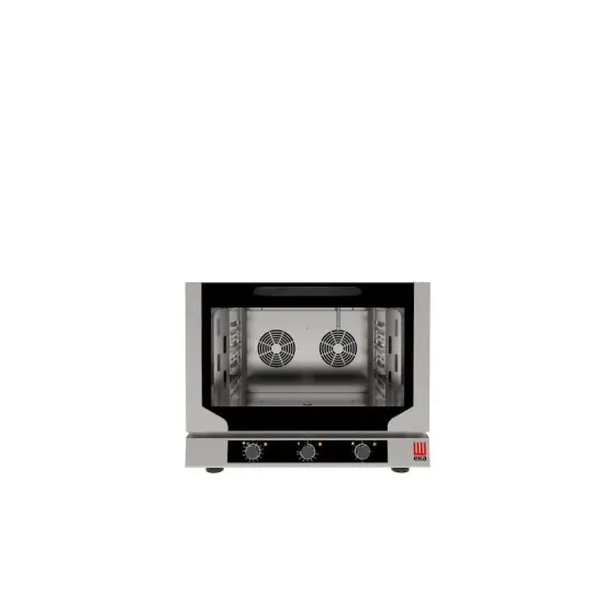 Cuptor electric, mixt cu aburi, control electromecanic, GN1/1, Tecknoeka, 6,4 kW/400 V, 784x752x(H)634 mm Ofertă specială