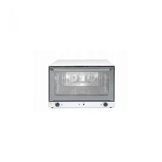 Cuptor profesional cu convectie, umidificator, 4 x 4x600x400 mm, 6400 W, timer, termostat, Revolution By Hendi Ultima șansă