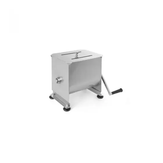 Aparat manual Hendi pentru mixare/amestecare carne pentru carnati, capacitate 18 L, 7kg, inox AISI 304, 580x250x(H)415mm Ofertă limitată