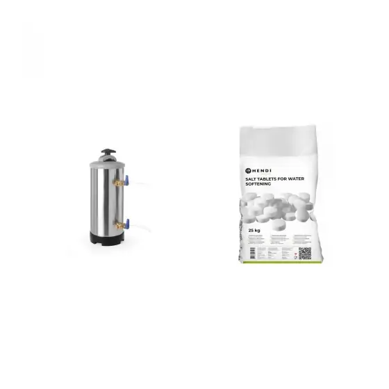 Dedurizator apă 12L + Tablete sare 25kg Ofertă exclusivă