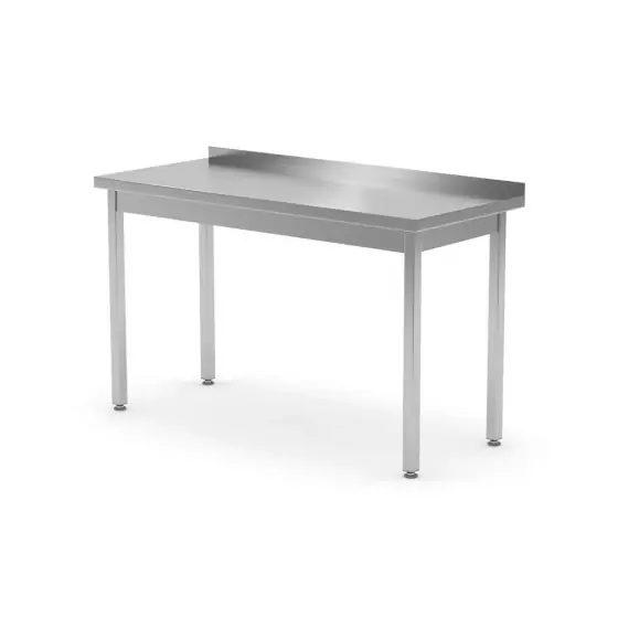 Masa de lucru cu rebord,Hendi, pregatita pentru asamblare, Kitchen Line, 1200x600x(H)850mm Ofertă de sezon