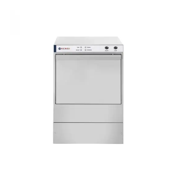 Masina profesionala de spalat pahare cu pompa de detergent K40 Hendi 230 W 470x510(+325)x(H)710 mm Plată securizată
