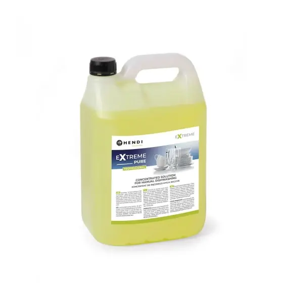Detergent profesional concentrat pentru spalarea manuala a vaselor, Hendi 5 L Expediere rapidă