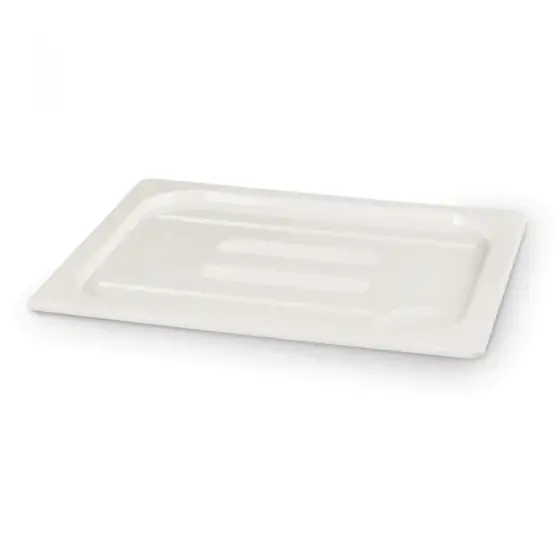 Livrare expres Capac pentru recipiente GN din policarbonat alb, HENDI, GN 1/2, alb, 265x325mm