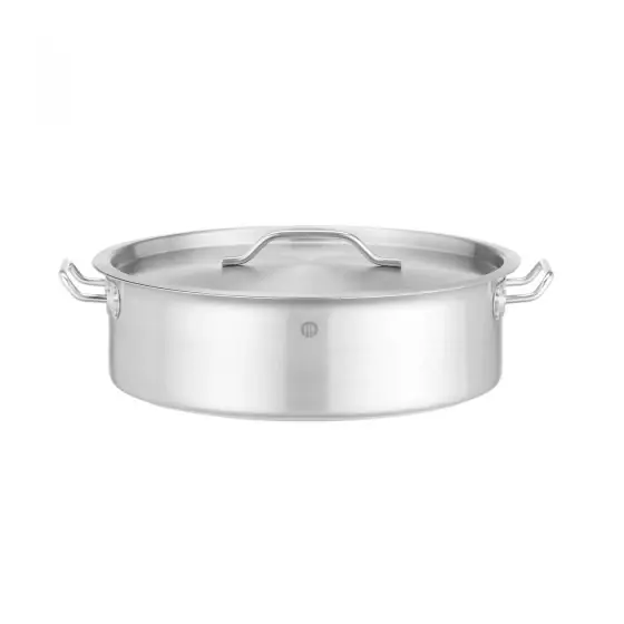 Oala joasa cu capac, HENDI, 10,8L, #360x(H)139mm, Rotunda Ofertă de sezon