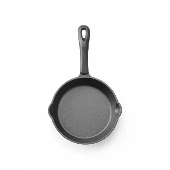 Ofertă exclusivă Tigaie din fonta, HENDI, Negru, ø165x(H)mm