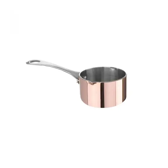 Preț redus Mini tigaie pentru sos Hendi, cupru/aluminiu/otel inoxidabil, 7,5 cm diametru x 4 cm inaltime