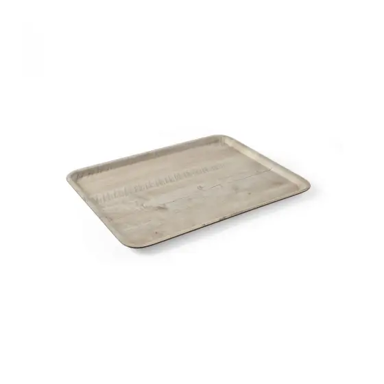 Discount Tava servire 37x53 cm, din melamina cu aspect de lemn stejar deschis, Hendi