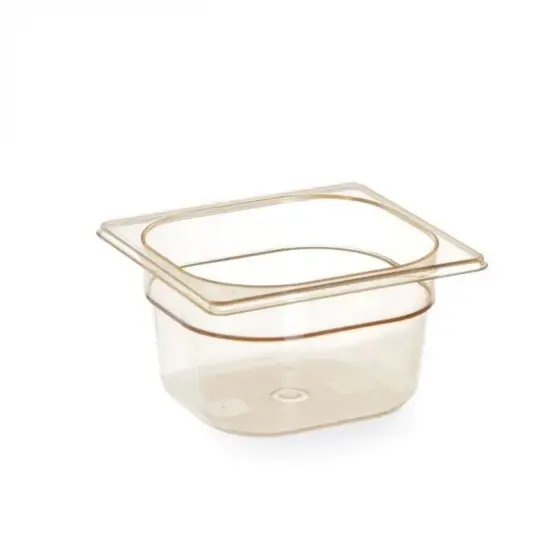 Cel mai bun preț Tava gastronorm GN 1/6 din policarbonat, Hendi, 2.3 litri, 176x162x150(h)mm, BPA free, rezistenta la temperaturi -40 pana la 150 C, rezistenta mare la impact