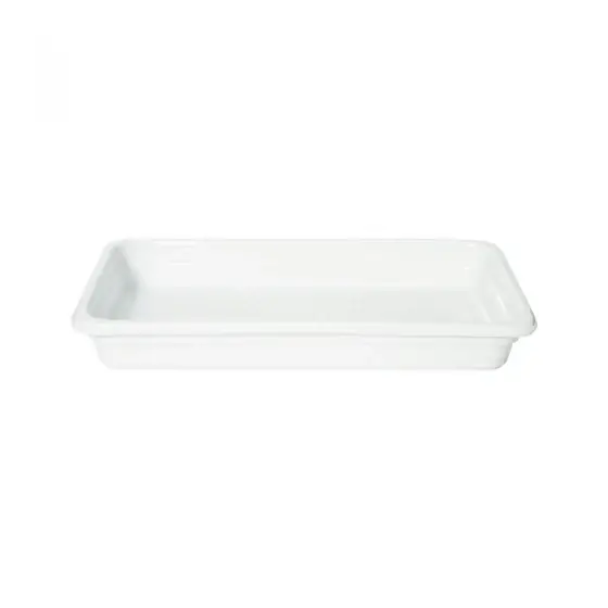 Tava Gastronorm GN 1/1, H=65 mm - portelan termo-rezistent - Hendi Premium