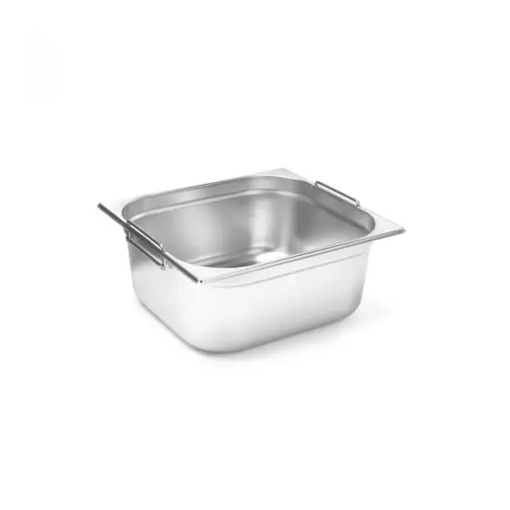 Super ofertă Tava Gastronorm inox cu manere GN 2/3 150 mm , Hendi, 13 lt