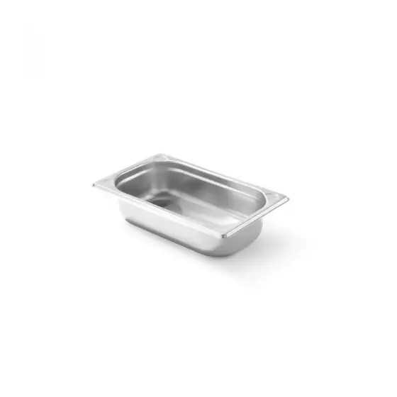 Tava Gastronorm GN 1/3 100 mm 3.4 litri - gama Hendi Kitchen Line, inox Promoție