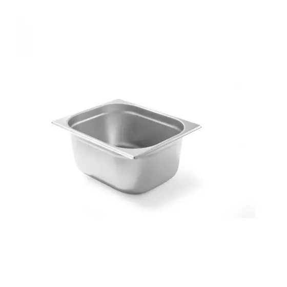 Tava Gastronorm GN 1/2 150 mm 9.5 litri, inox, gama Hendi Budget Line Discount