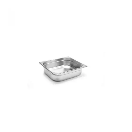 Tava gastronorm GN 2/3 din inox 18/10, 354x325xH100 mm Revolution by Hendi rezistenta la temperaturi -40 pana la 300C Preferatul clienților