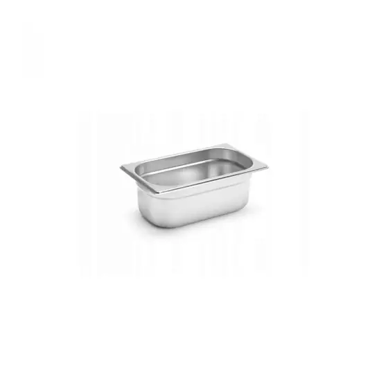 Tava gastronorm GN 1/4 din inox 18/10, 265x162xH100 mm Revolution by Hendi rezistenta la temperaturi -40 pana la 300C Cumpărături sigure