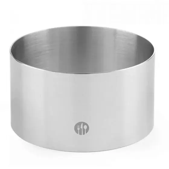 Forma rotunda din inox Hendi pentru pastiserie si cofetarie, 200x(H)50mm Cumpărături sigure