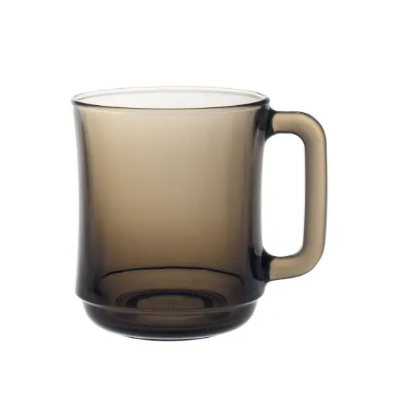 Cumpără acum Cana cu maner With Handle Lys Sepia din sticla, Duralex, 310 ml, set 6 buc., ø80x(H)110 mm