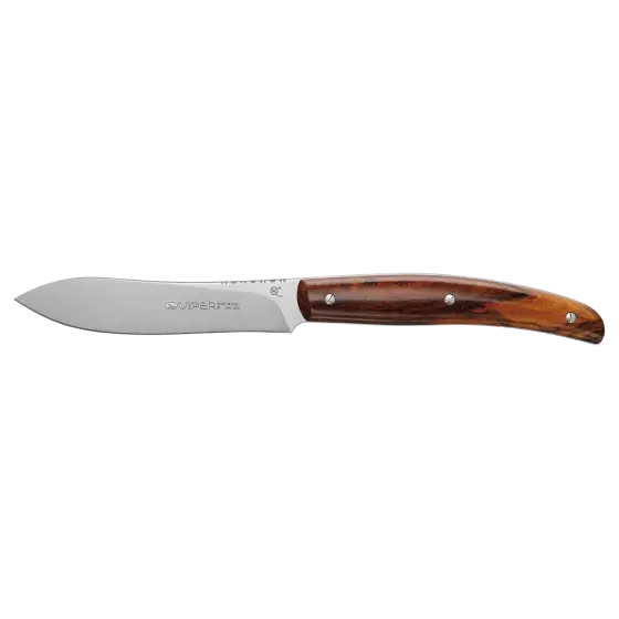 Chilipir Cutit Friptura Costata D-CB/04 - Lama Drop Point, Lemn Cocobolo
