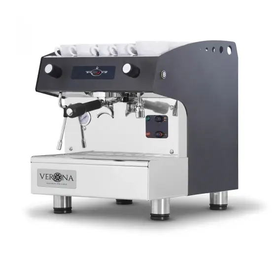 Calitate înaltă Espressor Verona Romeo Pro, 1 grup, automat, cu pompa rotativa, 230V/1950W, 375x530x(H)485mm