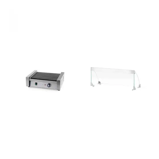 Pachet Grill 7 role carnati 740W + Capac sticla dedicat Popular