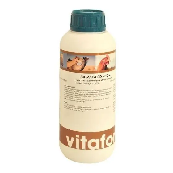 Expediere rapidă Supliment nutritiv, BIO-VITA CD PHOS, 1 litru