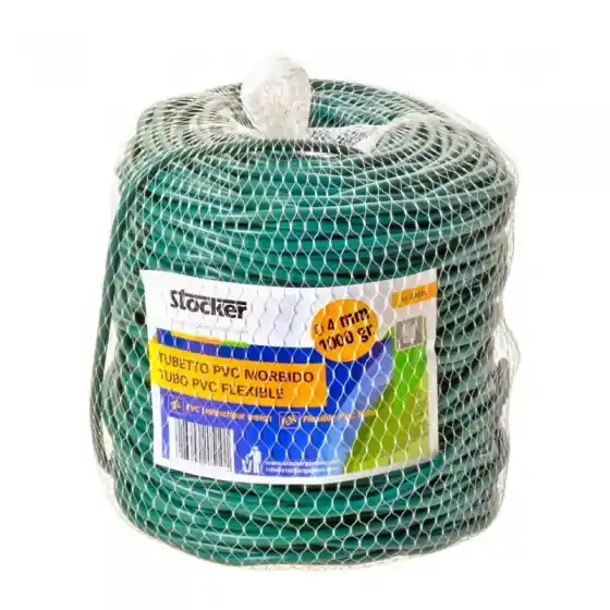 Fir din plastic Tubetto (PVC) moale pentru legat Alege varianta 4 mm x 100 m Noutate