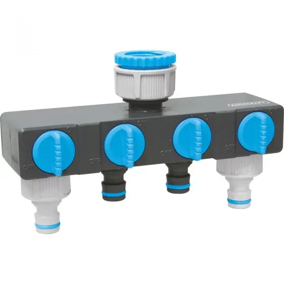 Expediere rapidă Conector robinet Premium AquaCraft, 4 ieșiri