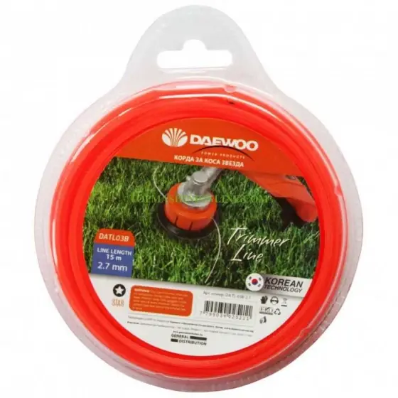 Fir trimmer stea 2.7*15 m Daewoo DATL-03B-2.7 Livrare rapidă