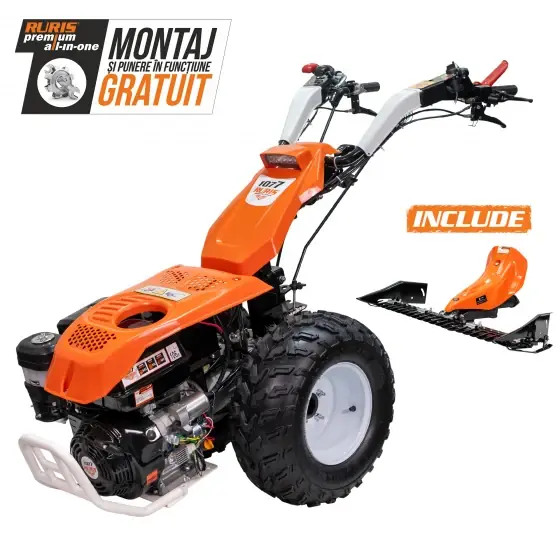 Mai ieftin Motocultivator RURIS 1077C + lama de cosit CX77