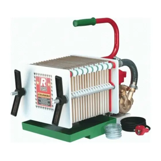 Ieftin Aparat de filtrare vin Colombo 18, 550-800 l/h