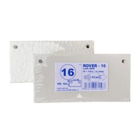 Plată securizată Placa Filtru Pulcino 16, 20x10 cm, 25 buc