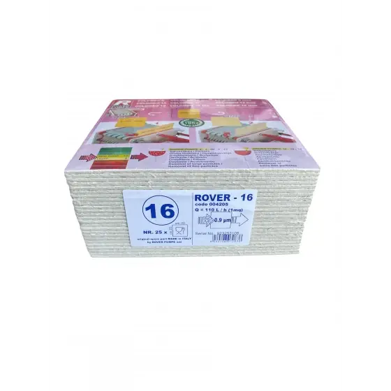 Placa Filtru Rover 16, filtrare fina, 20x20 cm, 25 buc Reducere specială