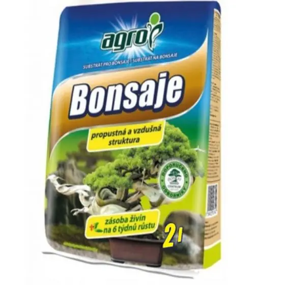 Retur ușor Substrat pentru bonsai, Agro, 2 L