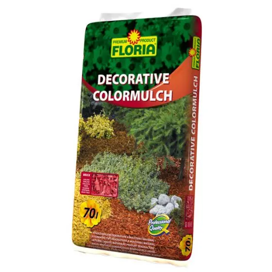 Ofertă Mulch colorat decorativ galben FLORIA, 70 l