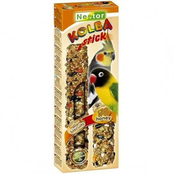 Nestor Papagali Stick Biscuiti Si Miere/Psbm Reducere specială
