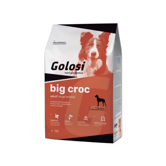 Livrare rapidă Hrana Uscata Premium Pentru Caini De Talie Mare Golosi Probio Big Croc 12Kg