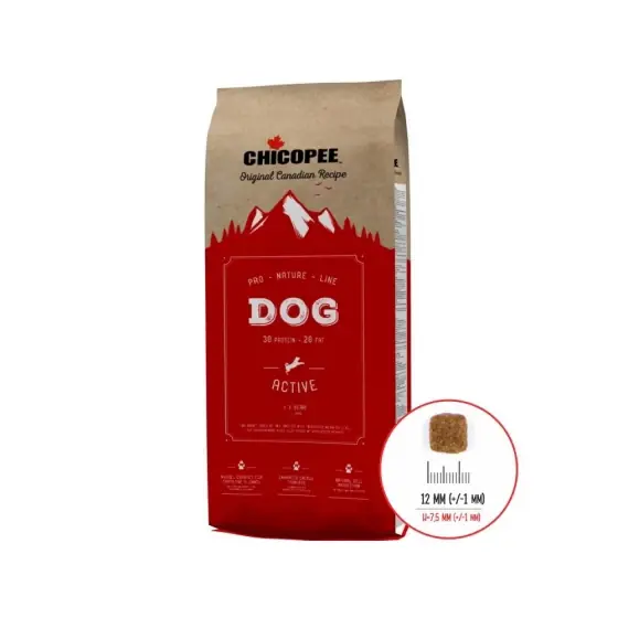 Hrana Uscata Pentru Caini Super Premium Chicopee Pro Nature Line Active 20Kg/5860320 Cumpărături sigure